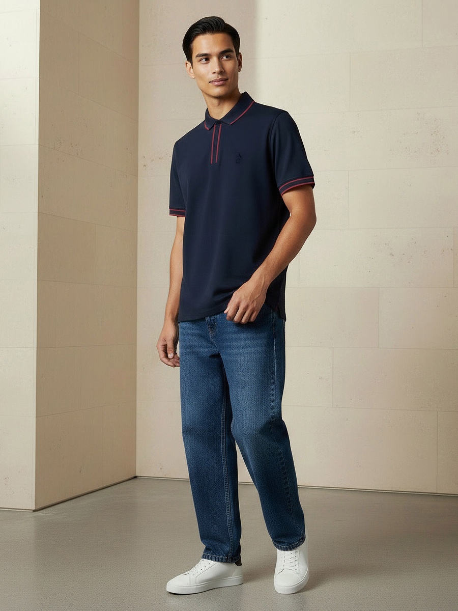 Emperor Men Short Sleeve Polo T-Shirt