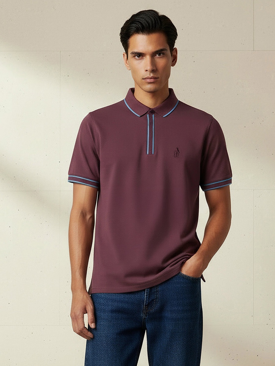Emperor Men Short Sleeve Polo T-Shirt
