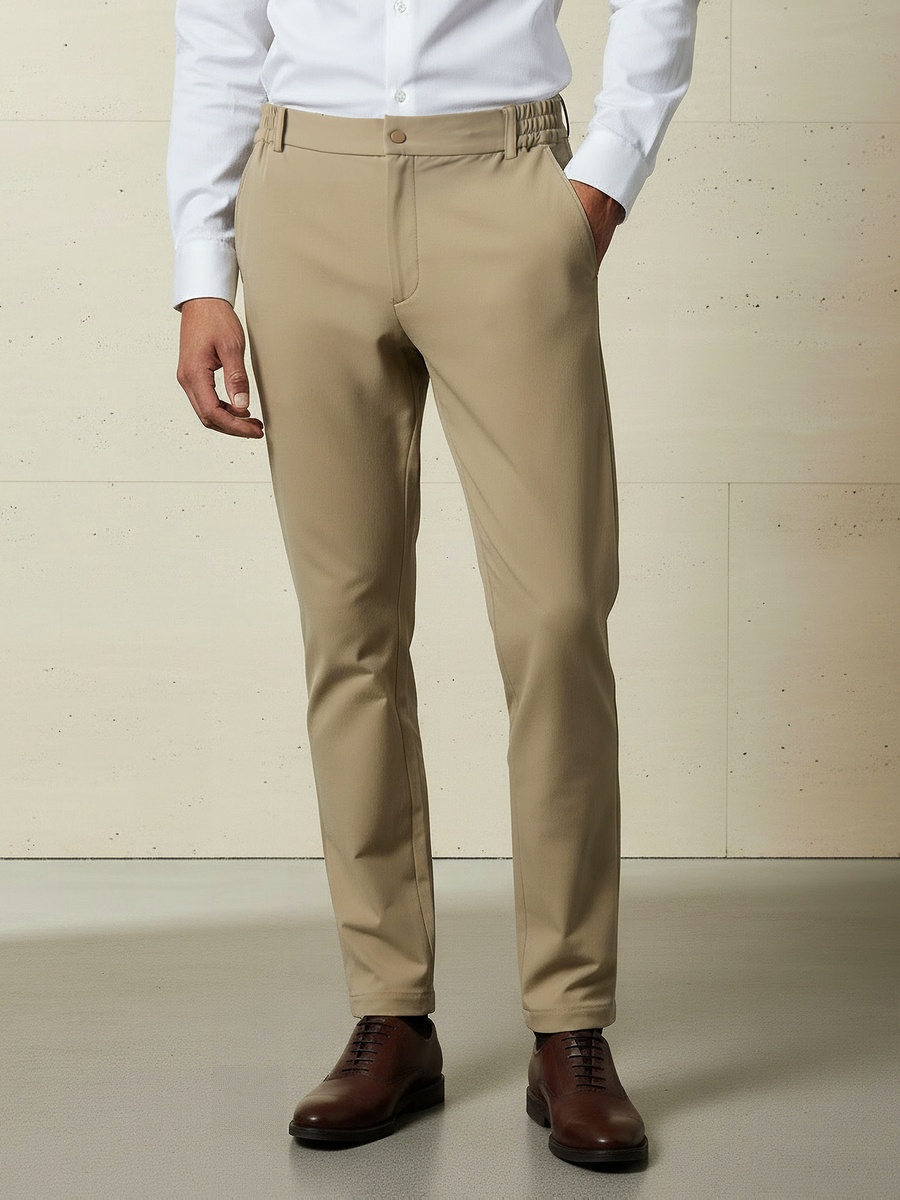 Men Slim Fit Trousers