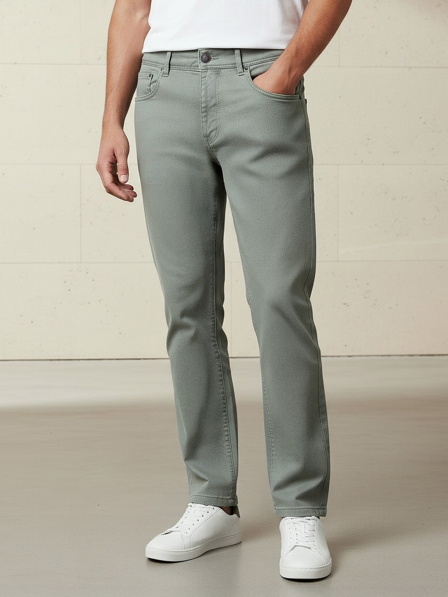 Men Slim Fit Mid-Rise Jeans