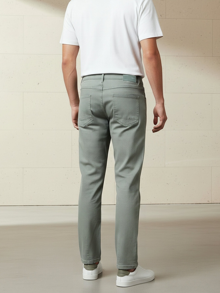Men Slim Fit Mid-Rise Jeans