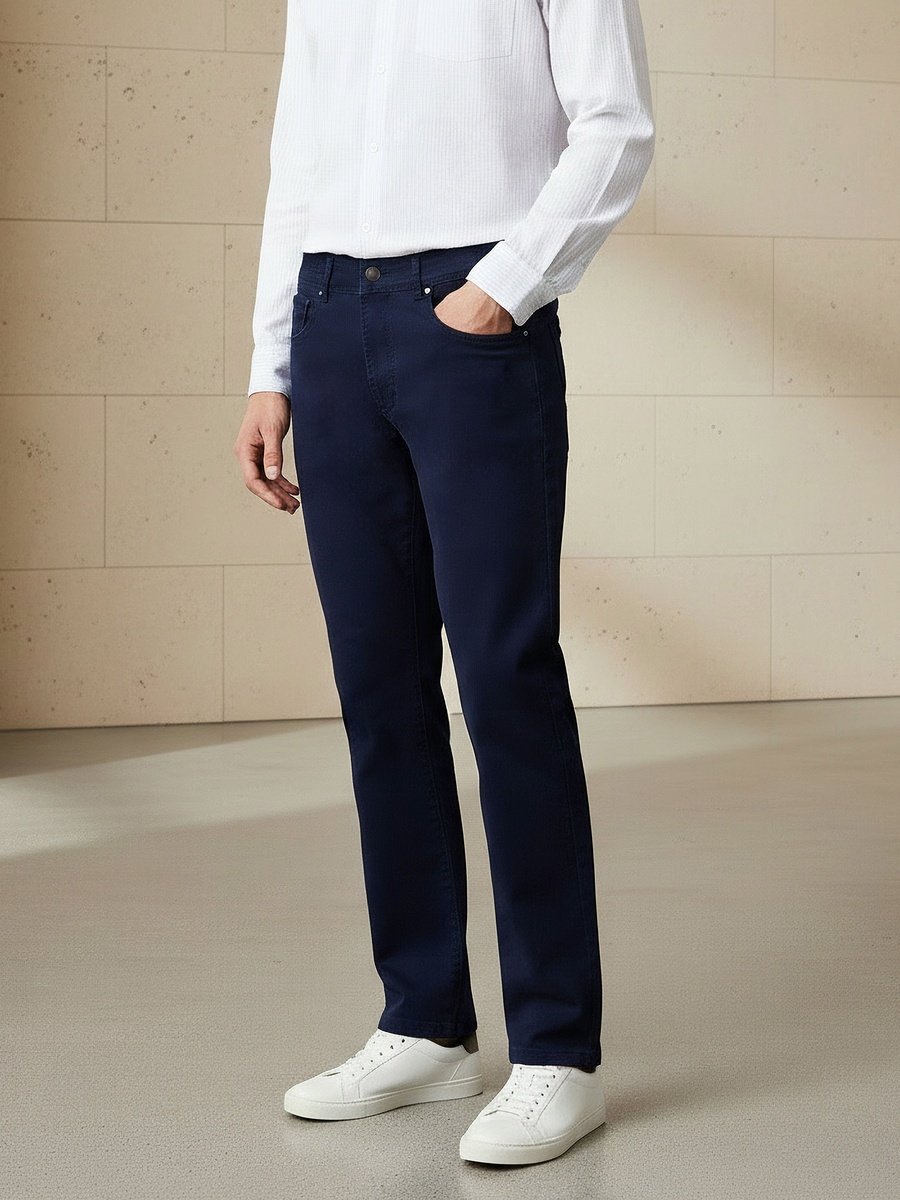 Men Slim Fit Mid-Rise Jeans