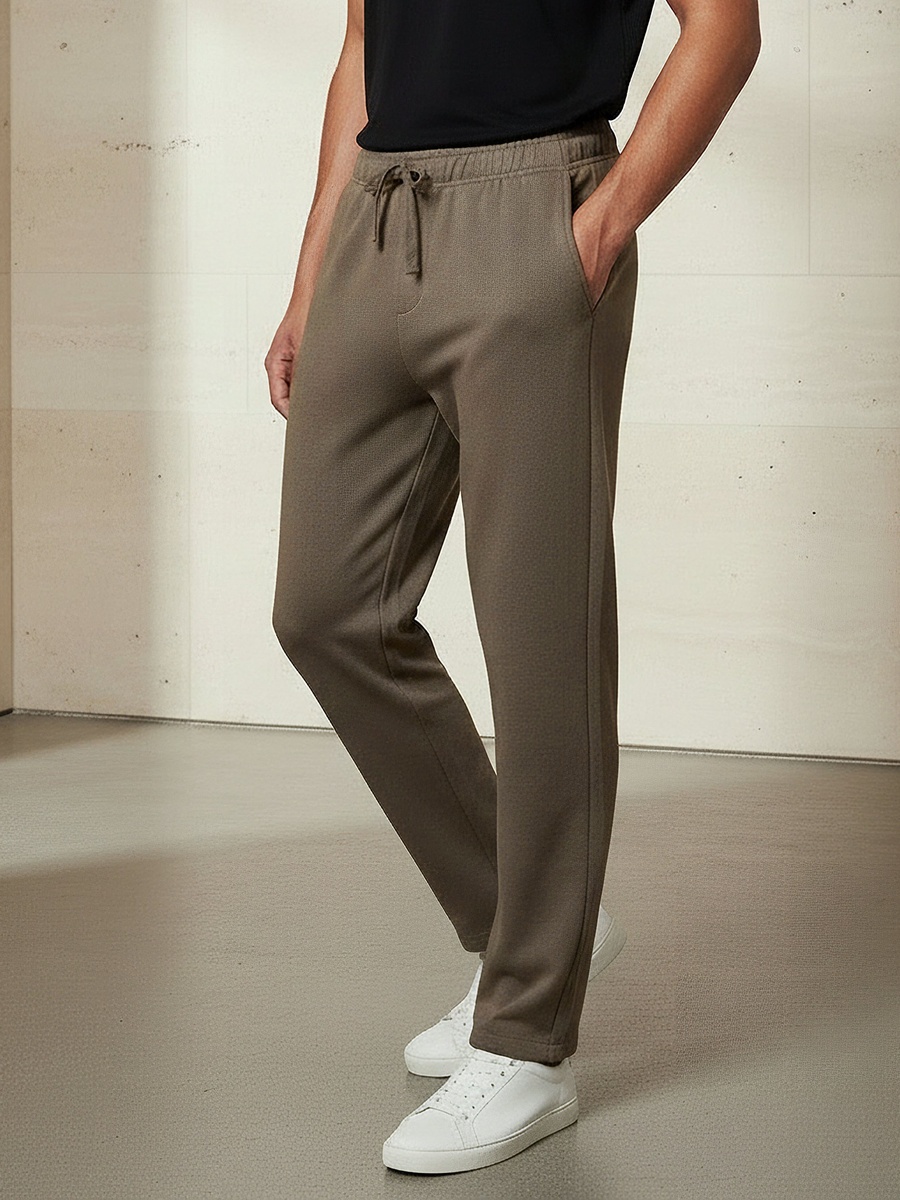 Men Regular Fit Trousers