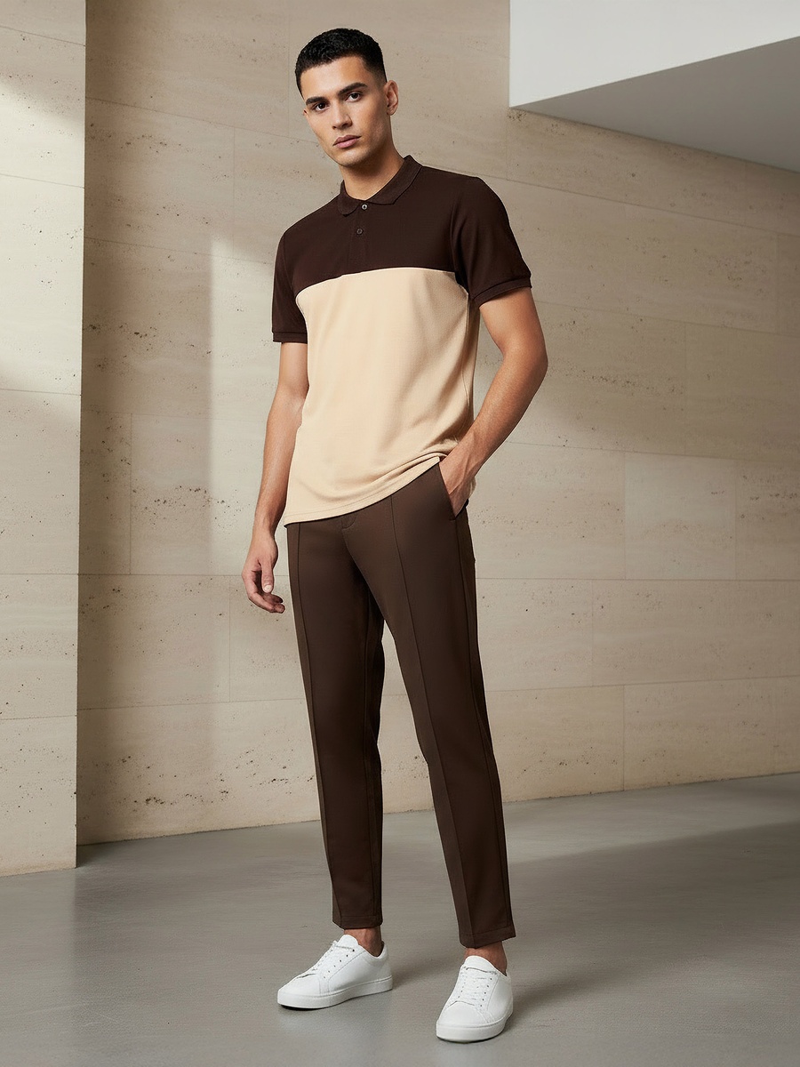 Men Slim Fit Trousers