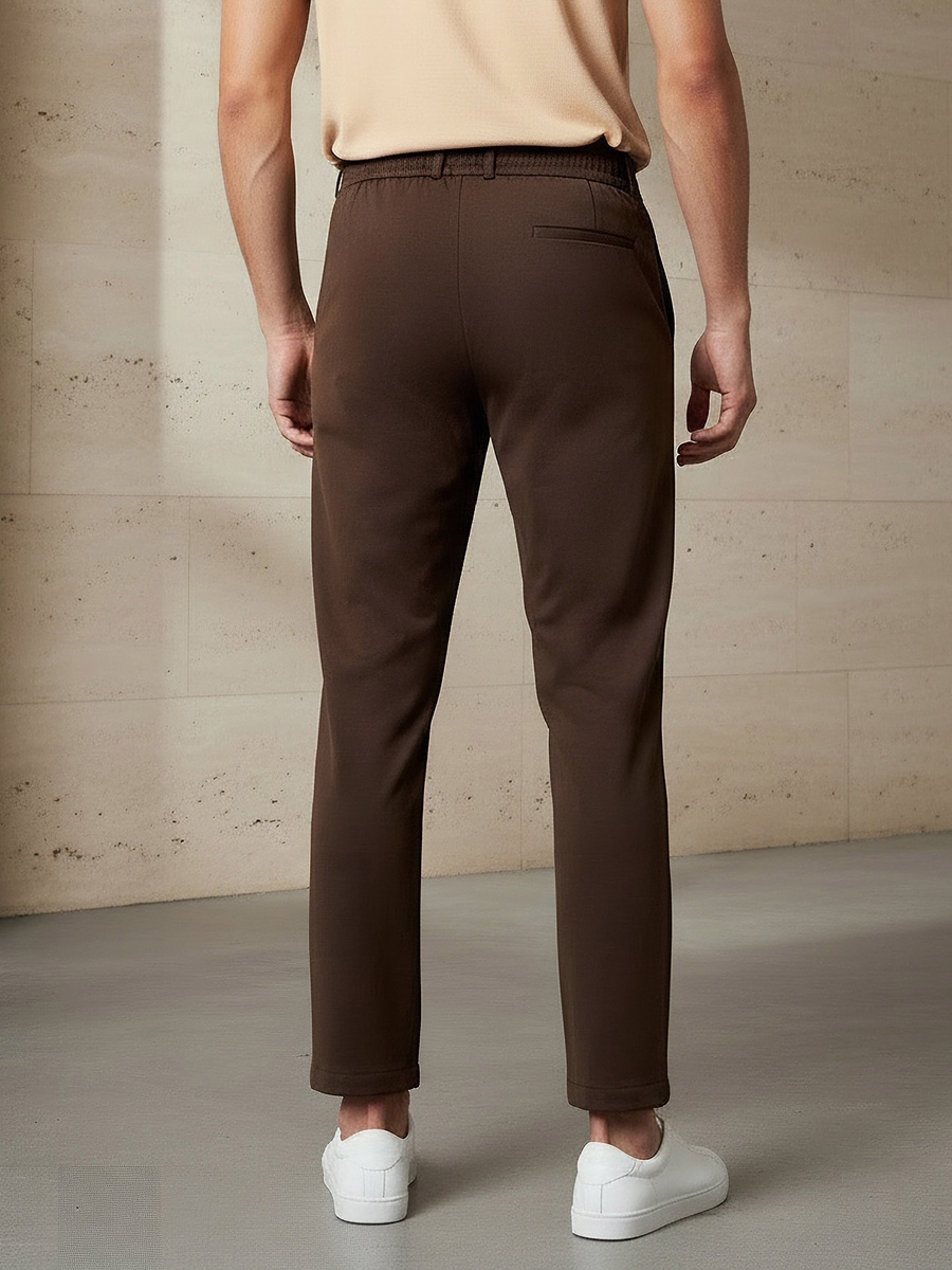 Men Slim Fit Trousers