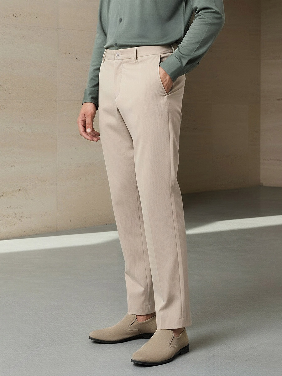 Men Slim Fit Trousers