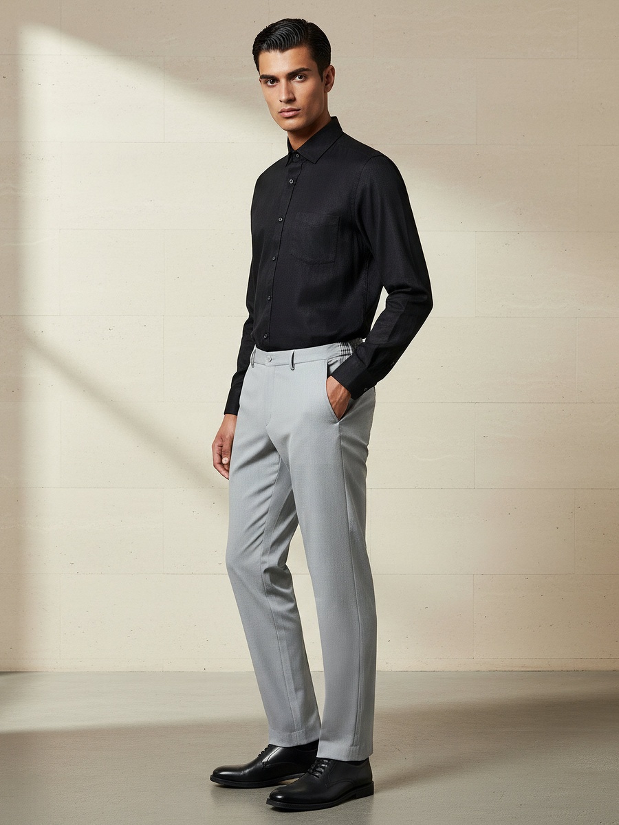 Men Slim Fit Trousers
