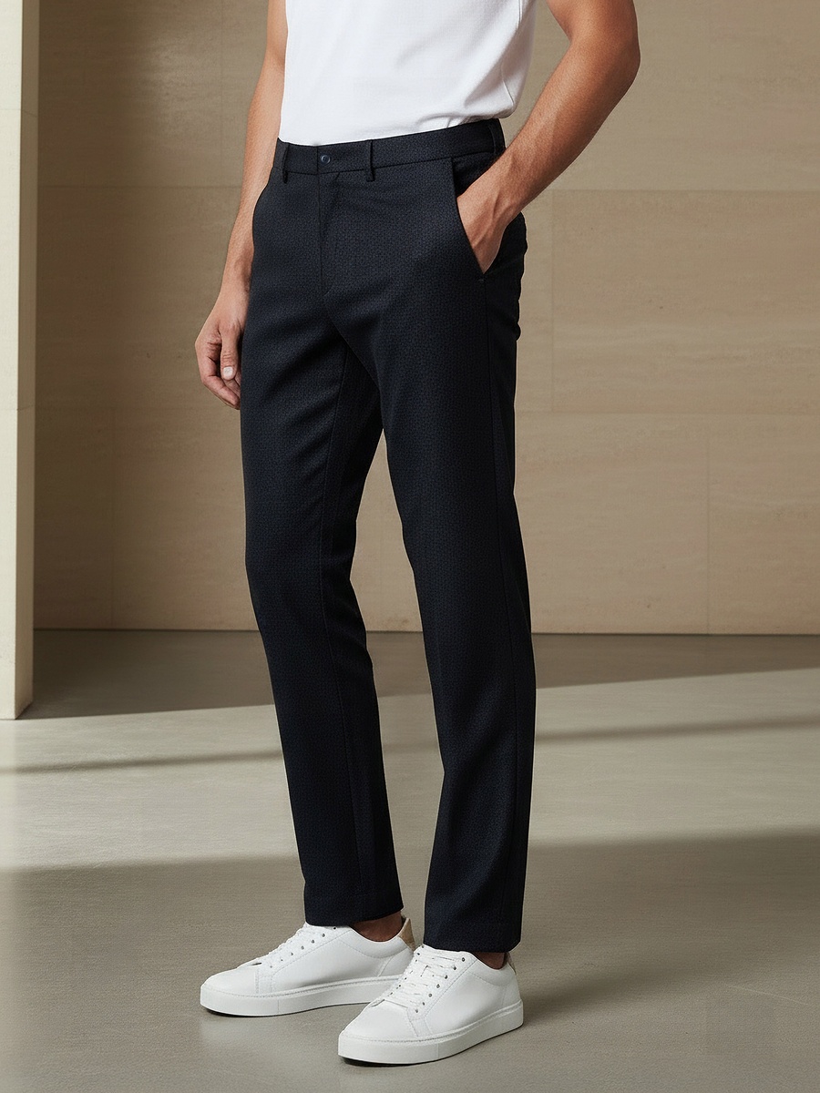 Men Slim Fit Trousers