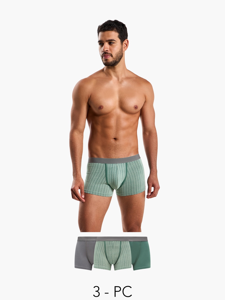 Men Assorted Hipster Briefs - Pack of 3