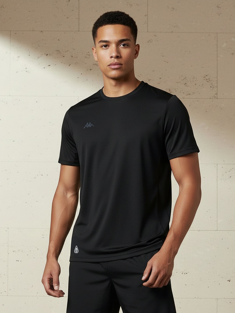 Men Logo Print Performance T-Shirt