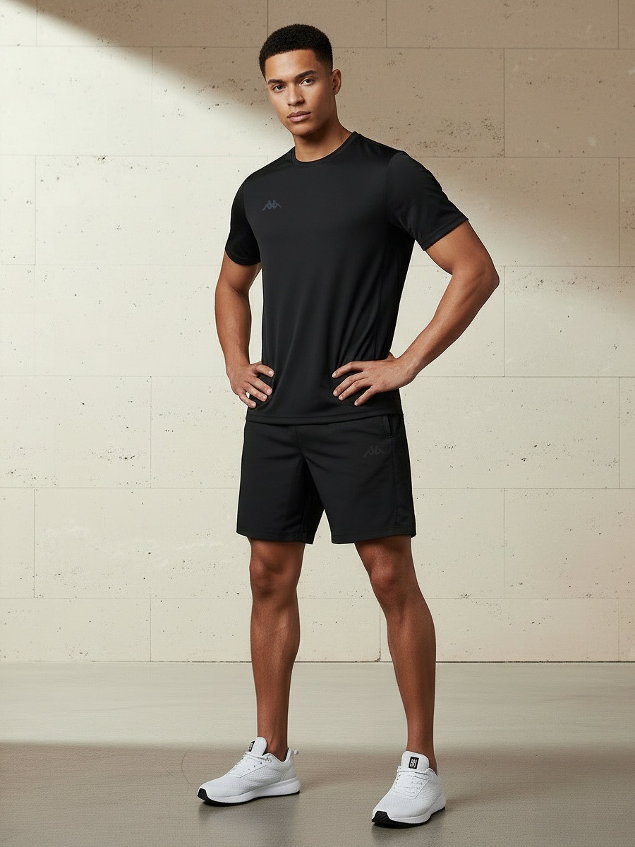 Men Logo Print Performance T-Shirt