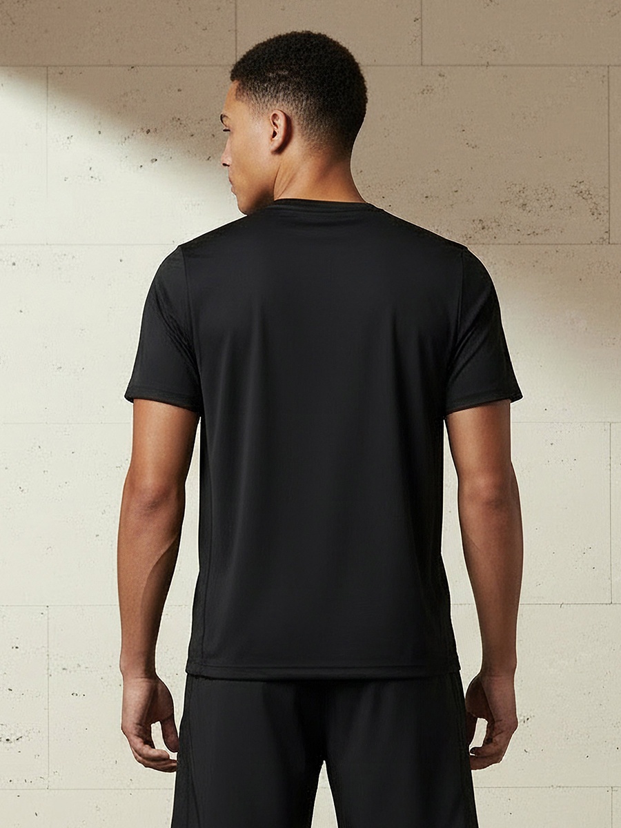 Men Logo Print Performance T-Shirt
