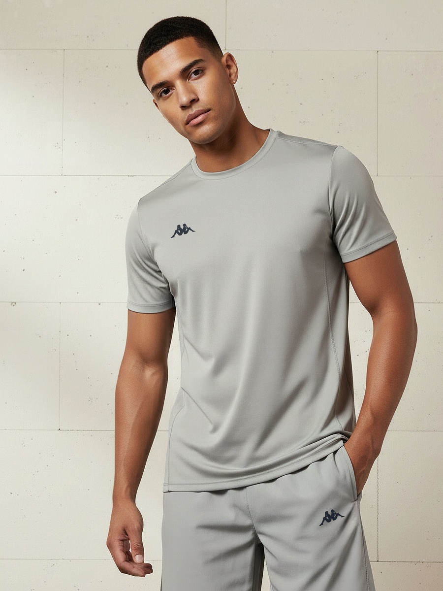 Men Logo Print Performance T-Shirt