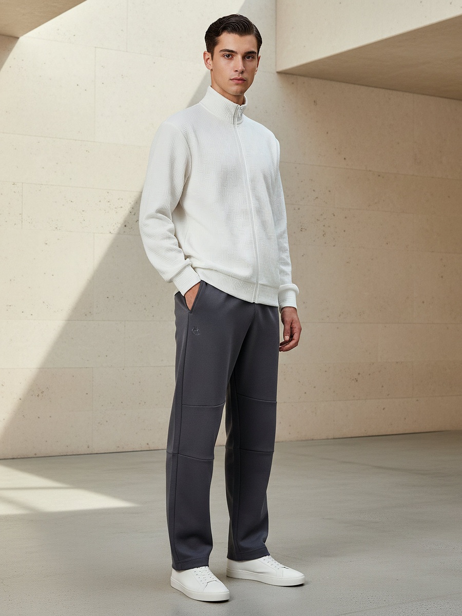 Men Textured Jacket