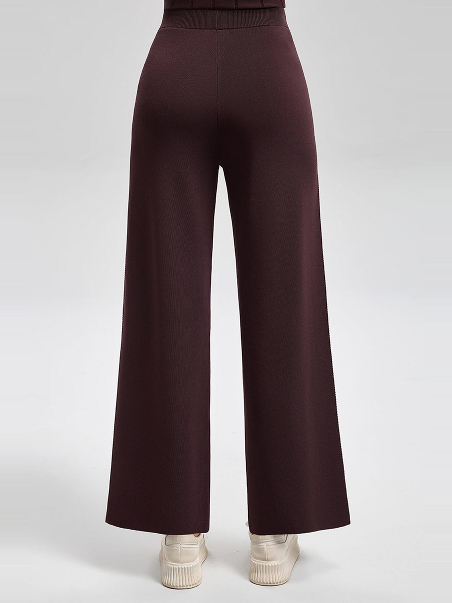 Wide Leg Knit Pants
