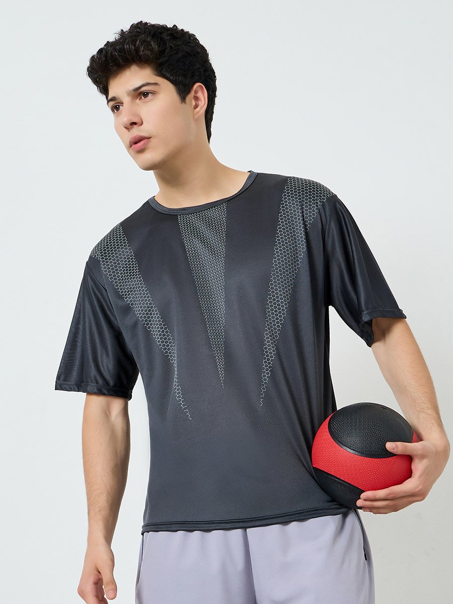 Men Printed Training T-Shirt