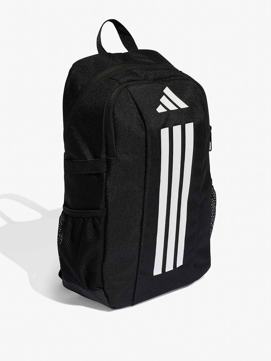  Black Logo 3-Stripes Backpack