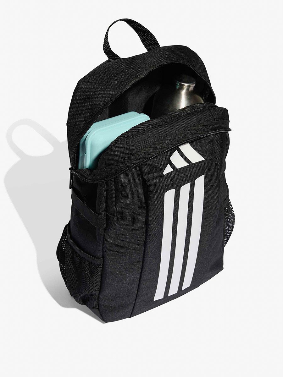  Black Logo 3-Stripes Backpack