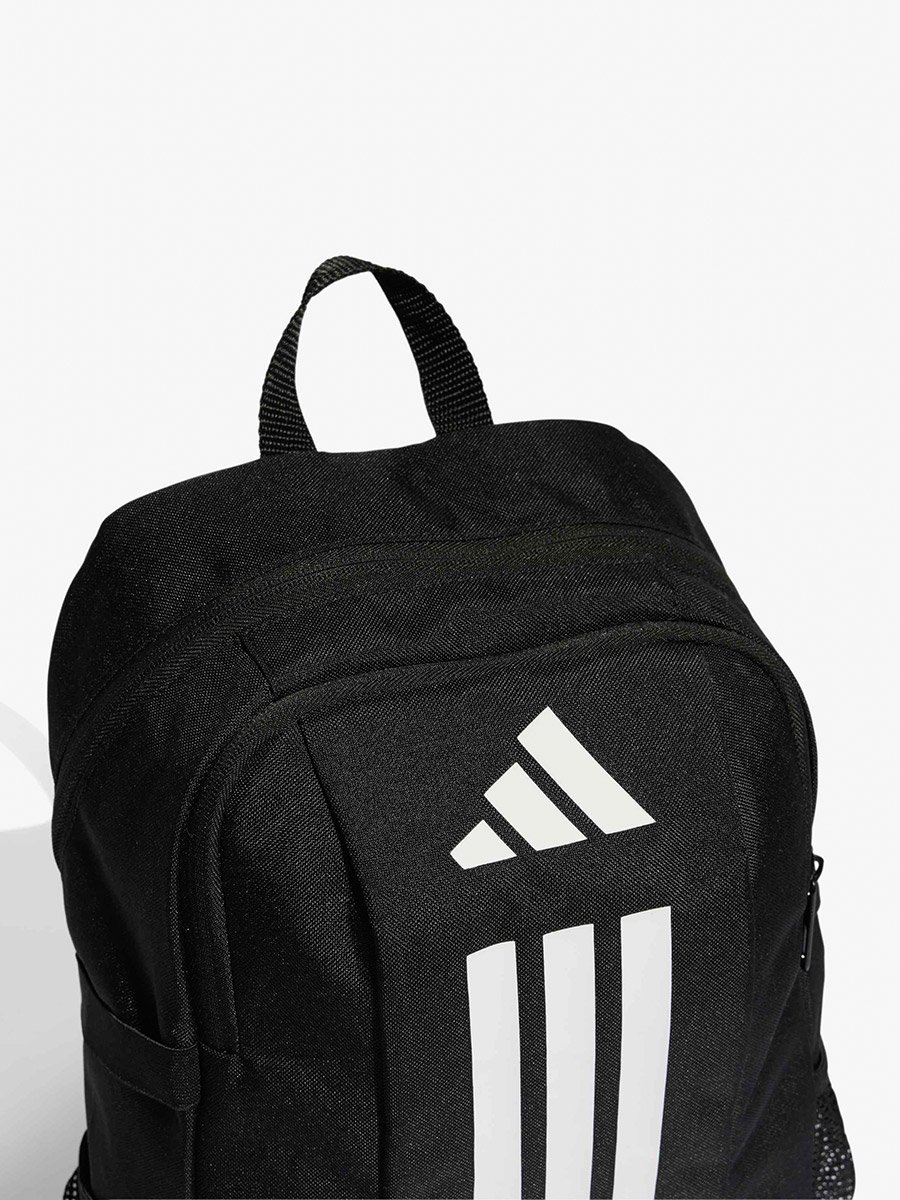  Black Logo 3-Stripes Backpack