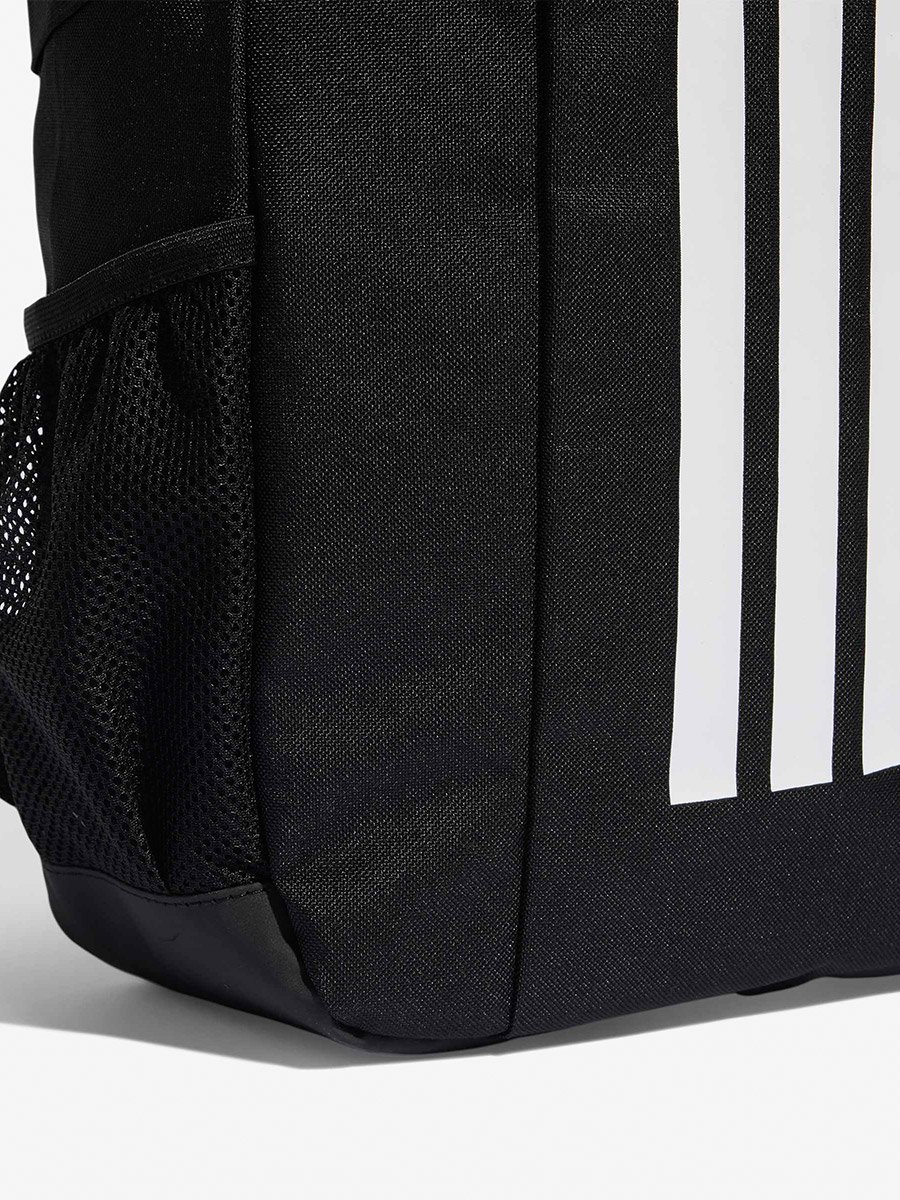  Black Logo 3-Stripes Backpack