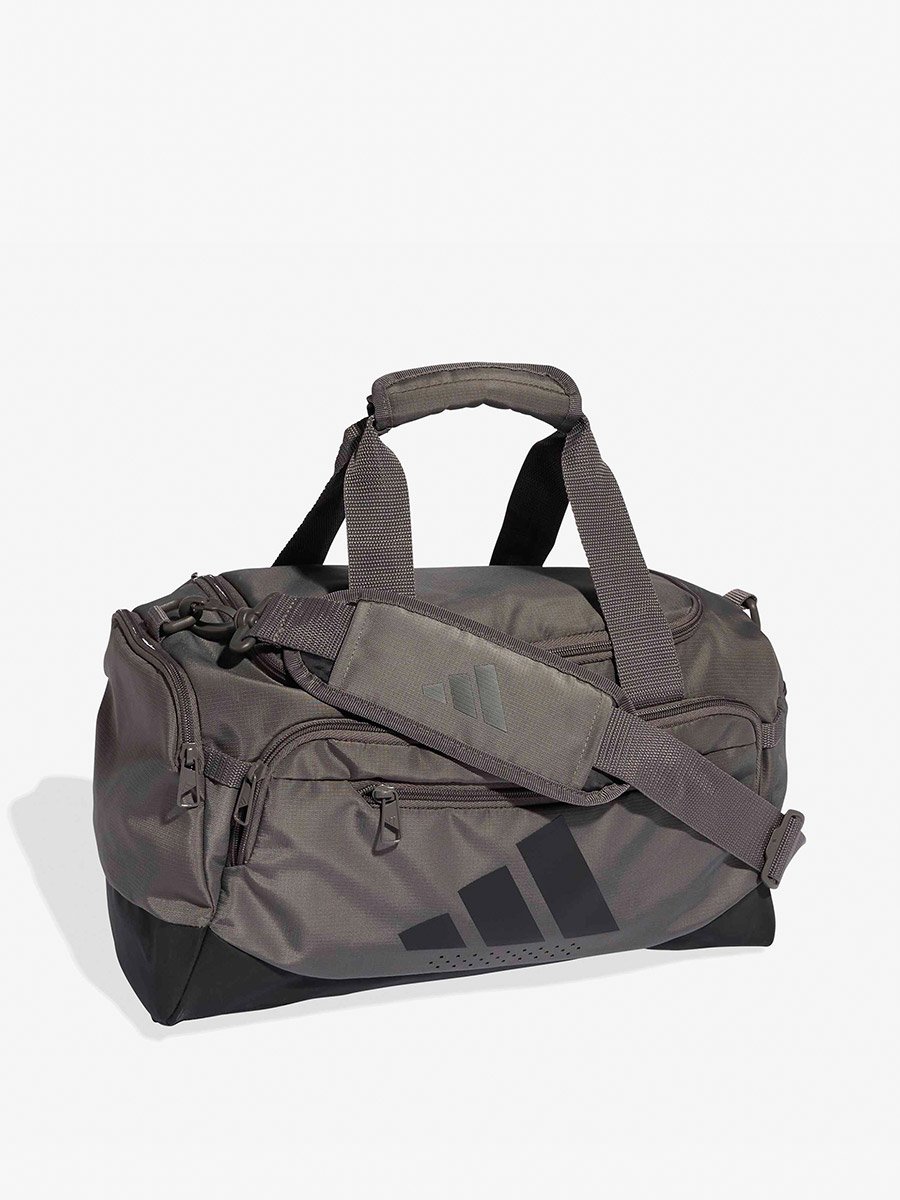 Charcoal Logo Duffel Gym Bag