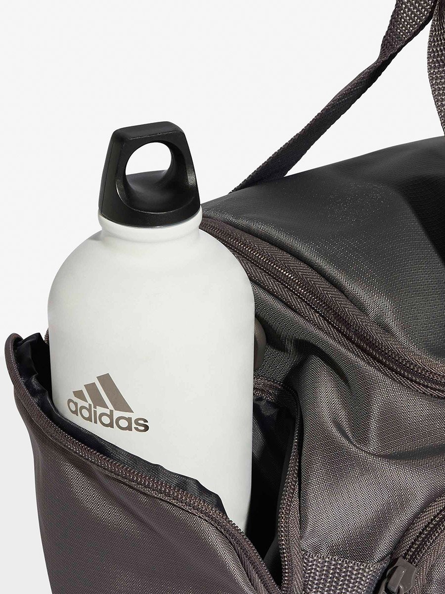 Charcoal Logo Duffel Gym Bag