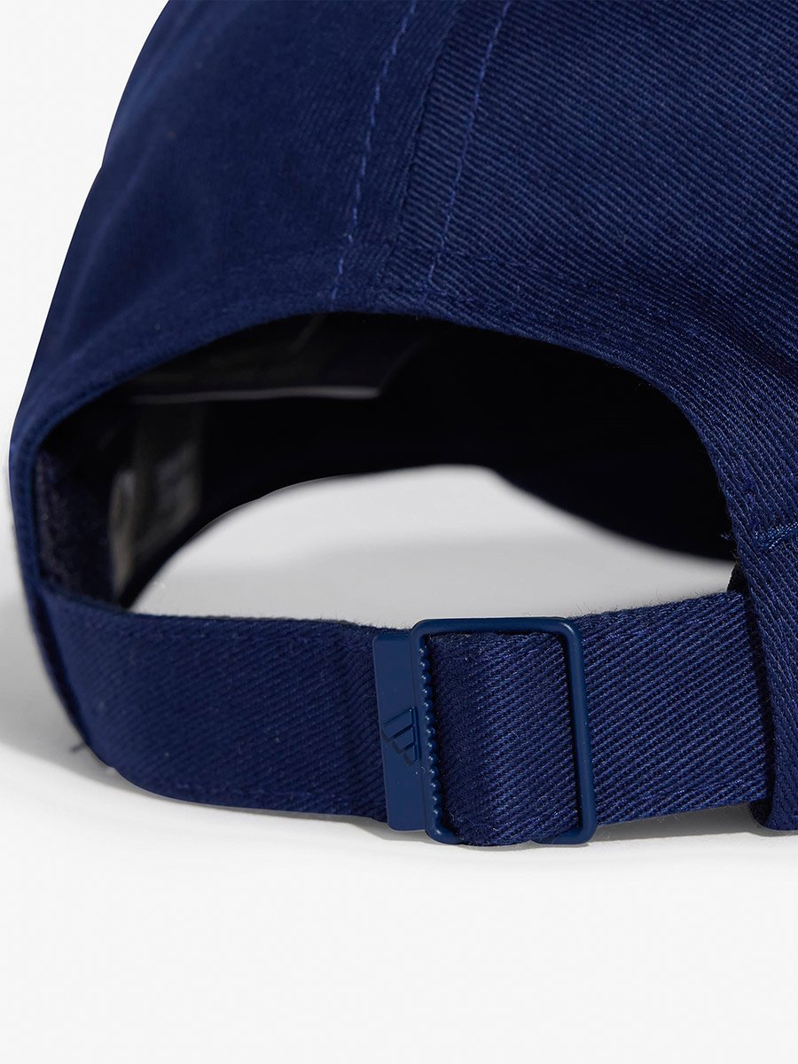 Blue Embroidered Logo Baseball Cap