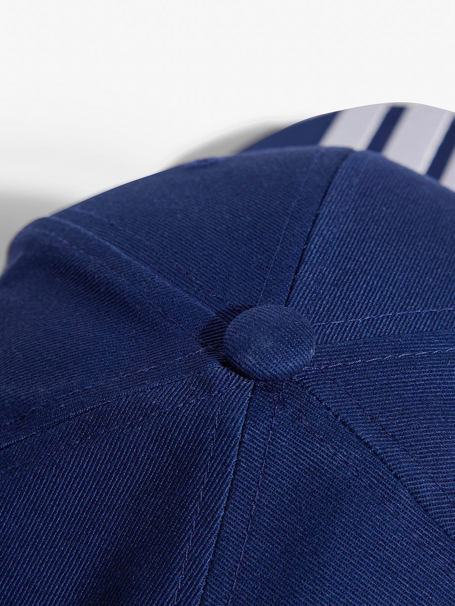 Blue 3-Stripes Baseball Cap