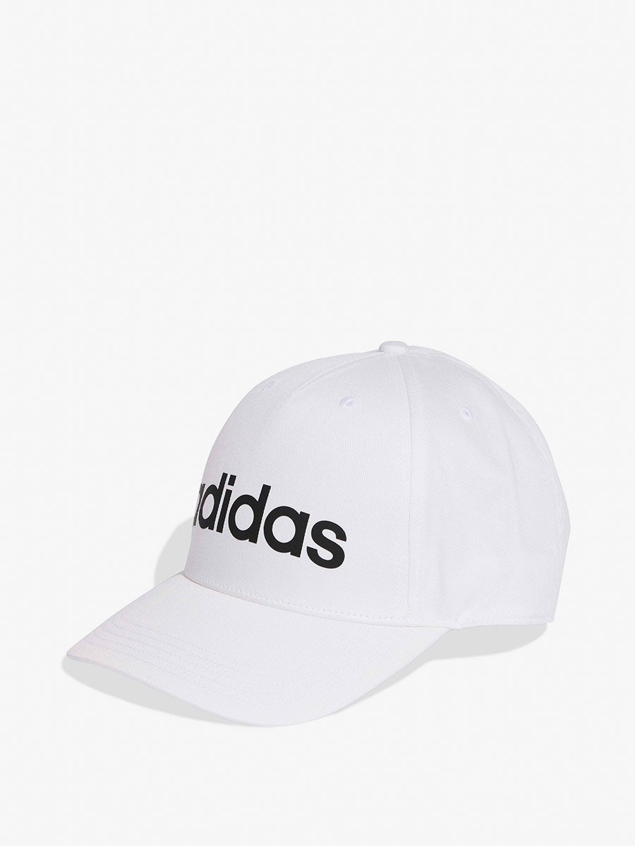 White Logo Detail Baseball Cap