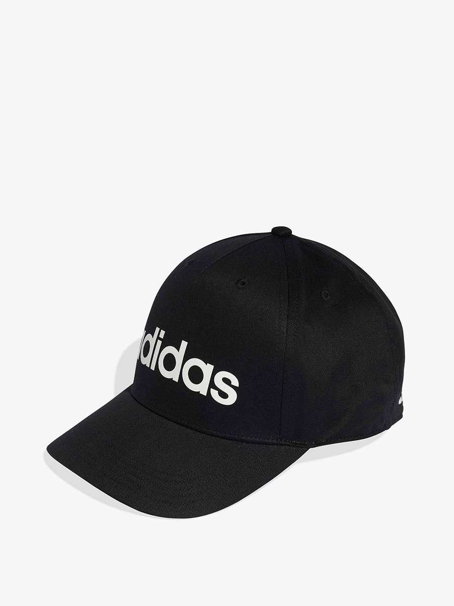 Black Logo Detail Baseball Cap