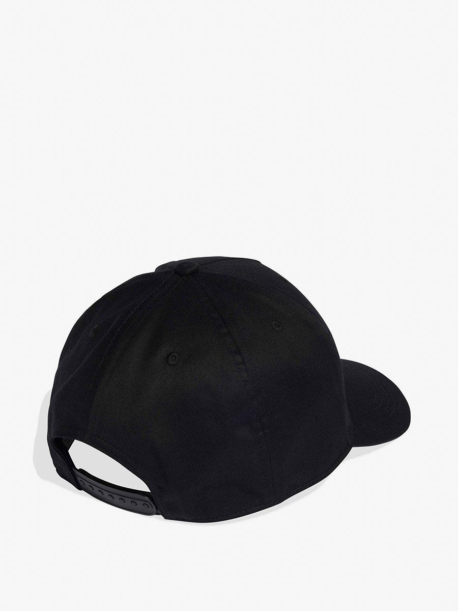 Black Logo Detail Baseball Cap