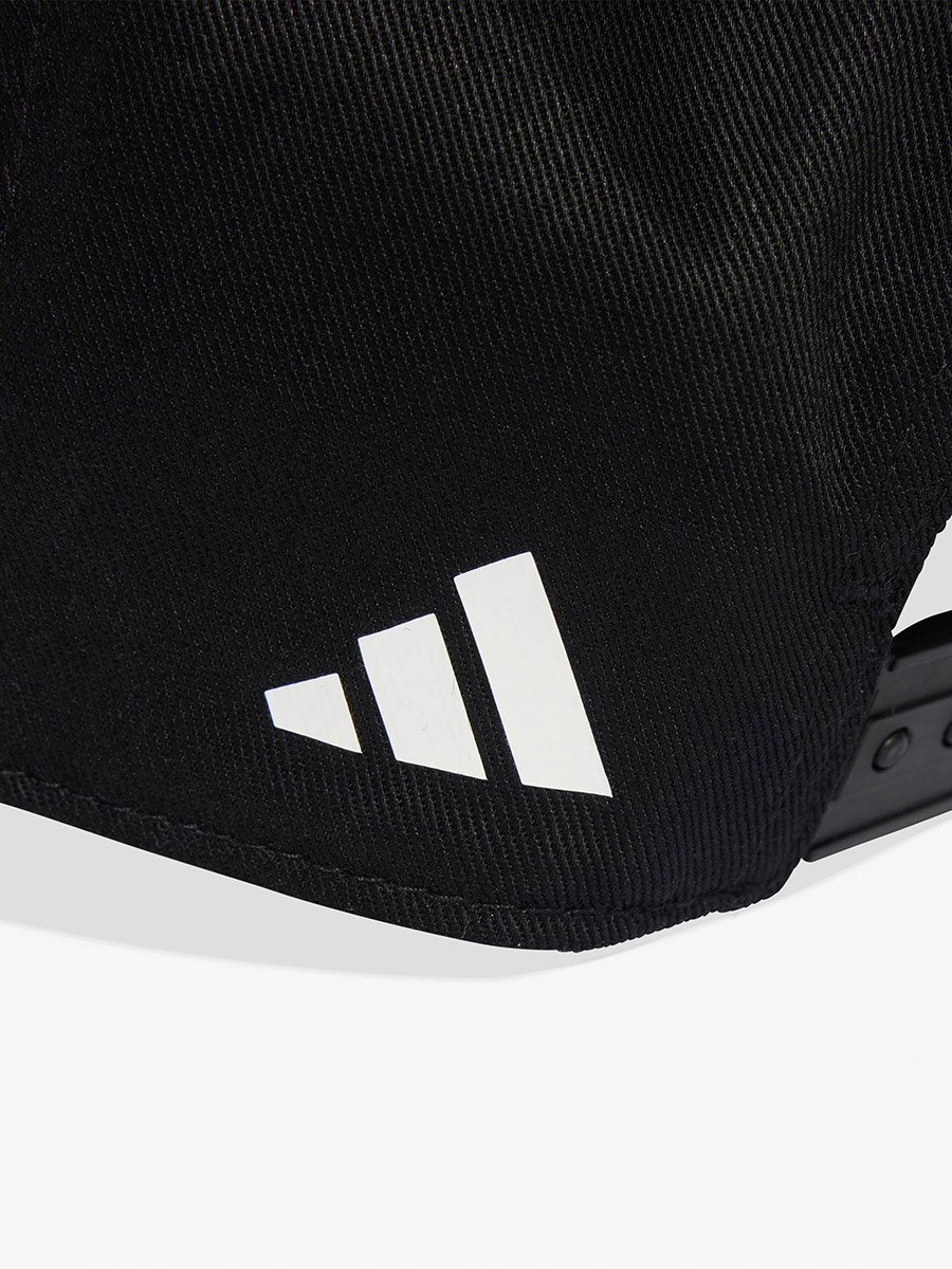 Black Logo Detail Baseball Cap