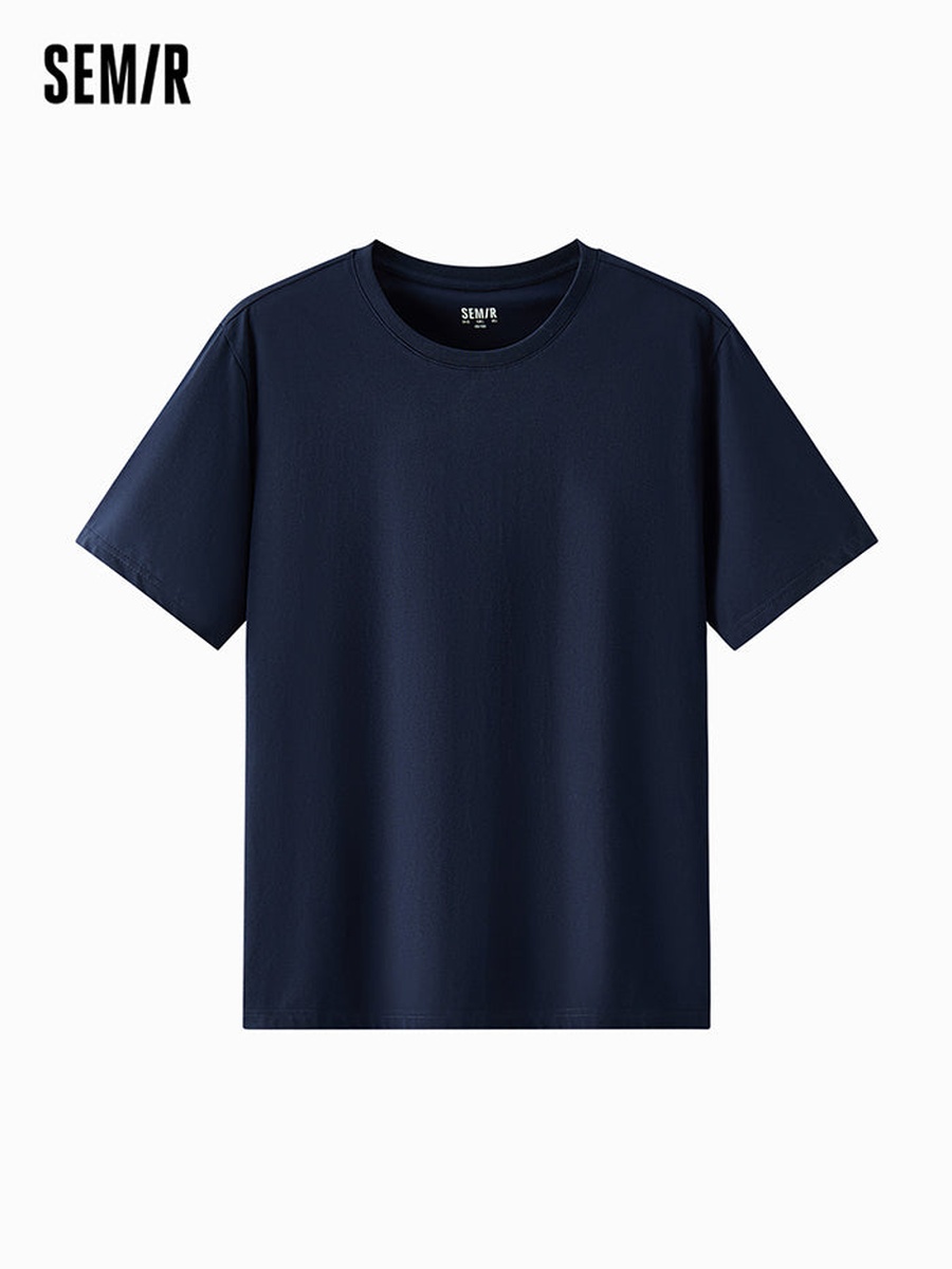 Men Solid Colored T-Shirt