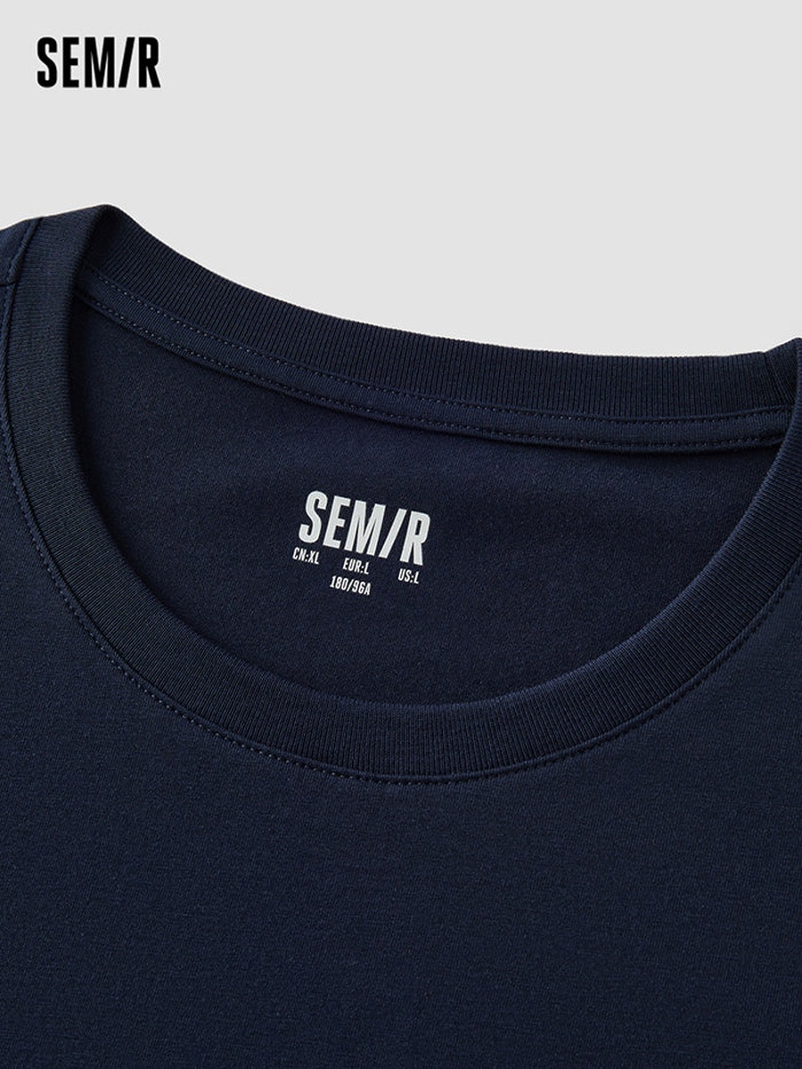 Men Solid Colored T-Shirt