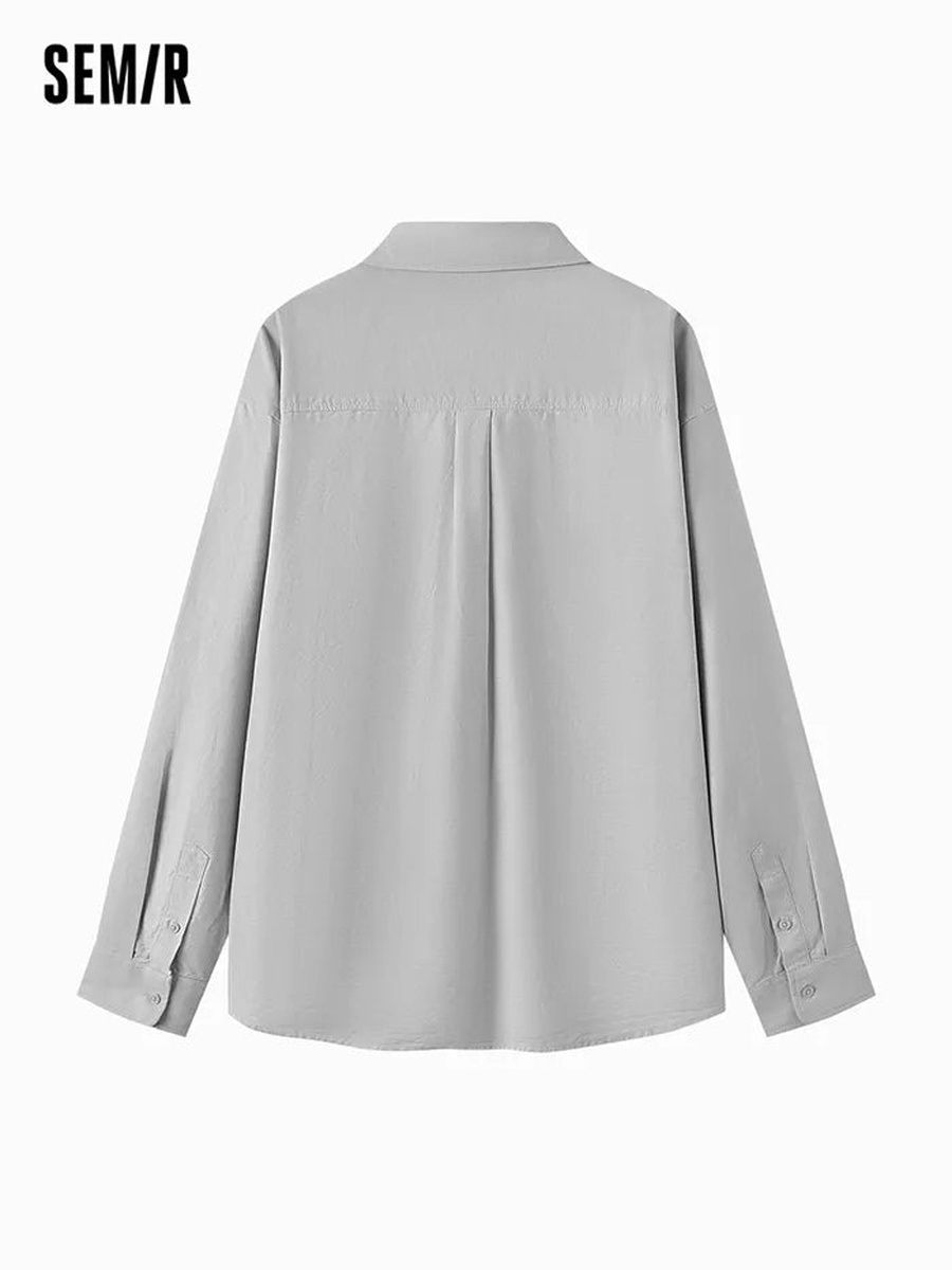 Men Solid Colored Shirt