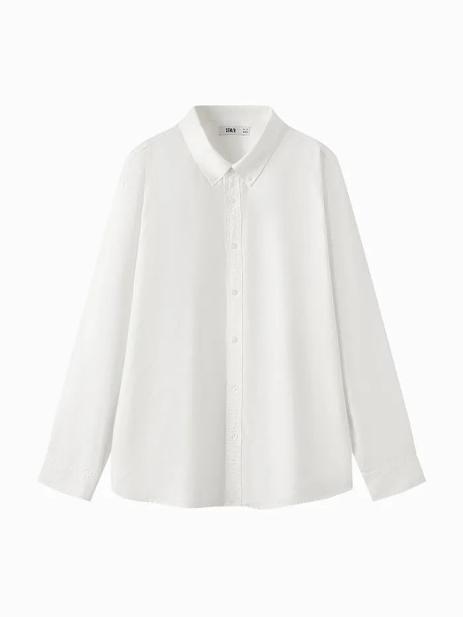 Men Solid Colored Shirt