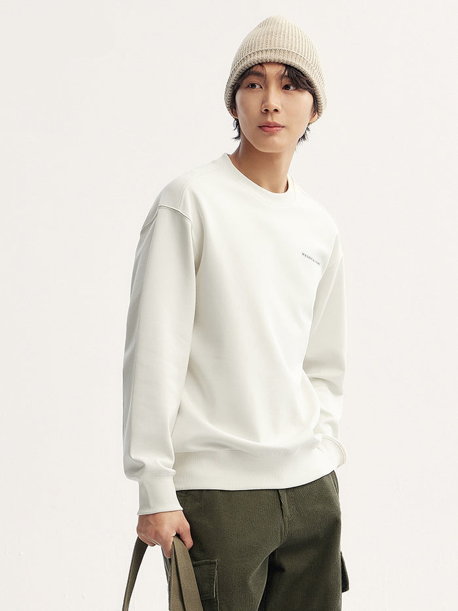 Sweatshirt with Front and Back Print