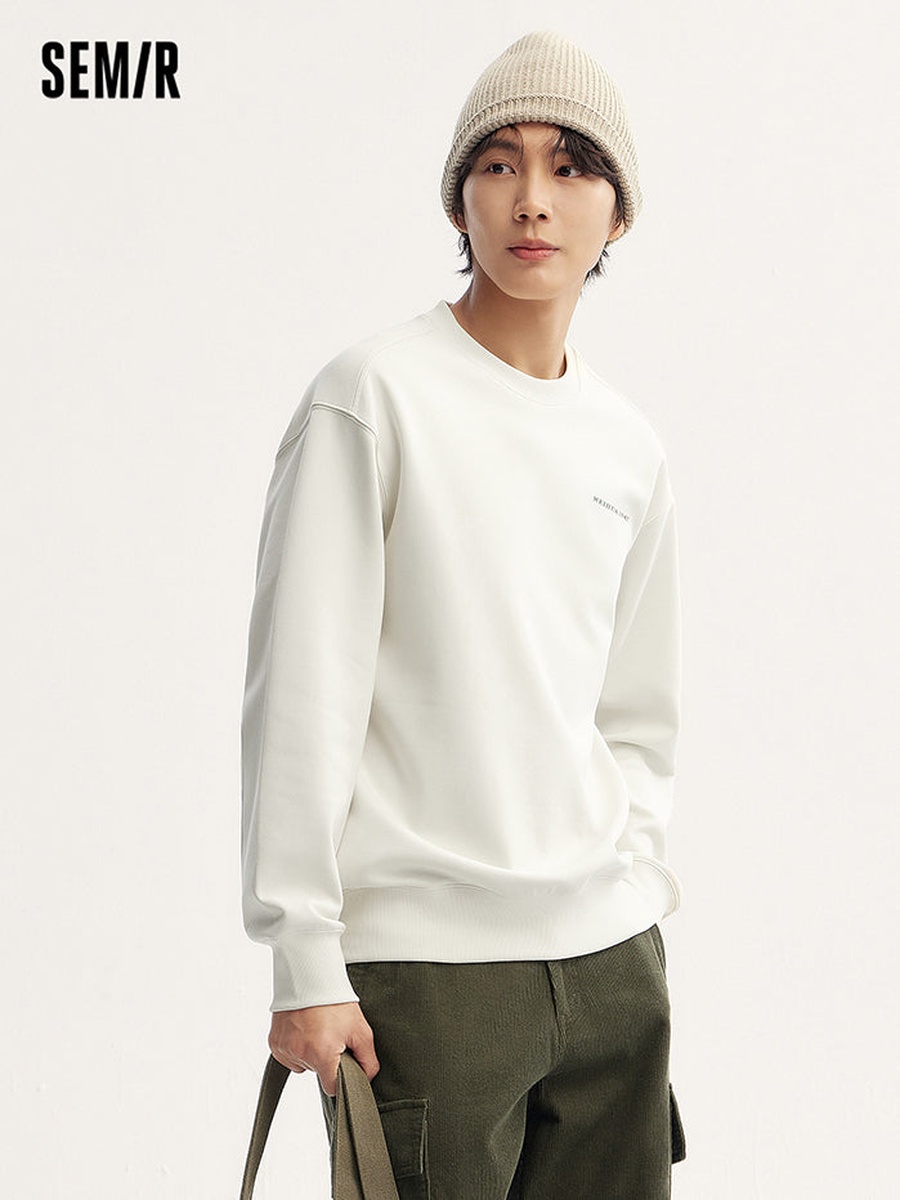 Sweatshirt with Front and Back Print