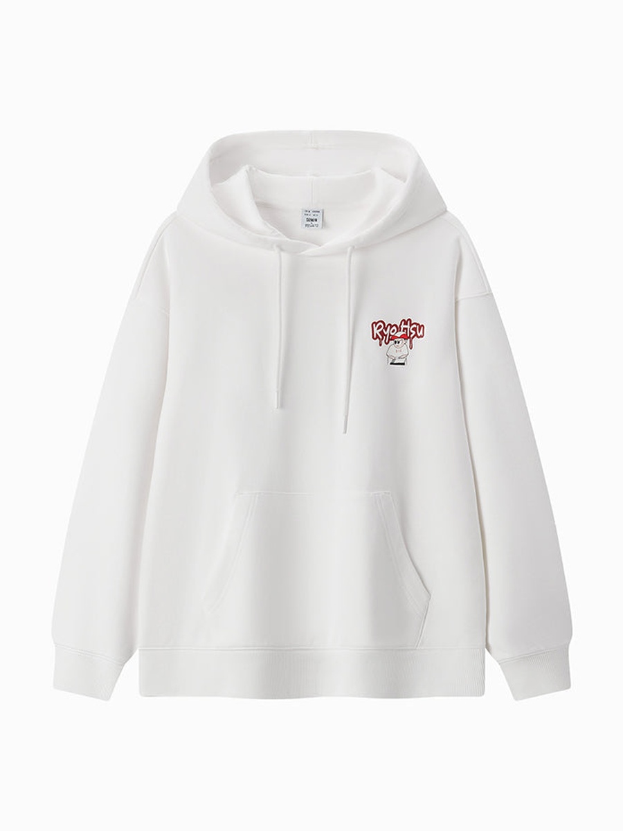 Hoodie with Front and Back Print