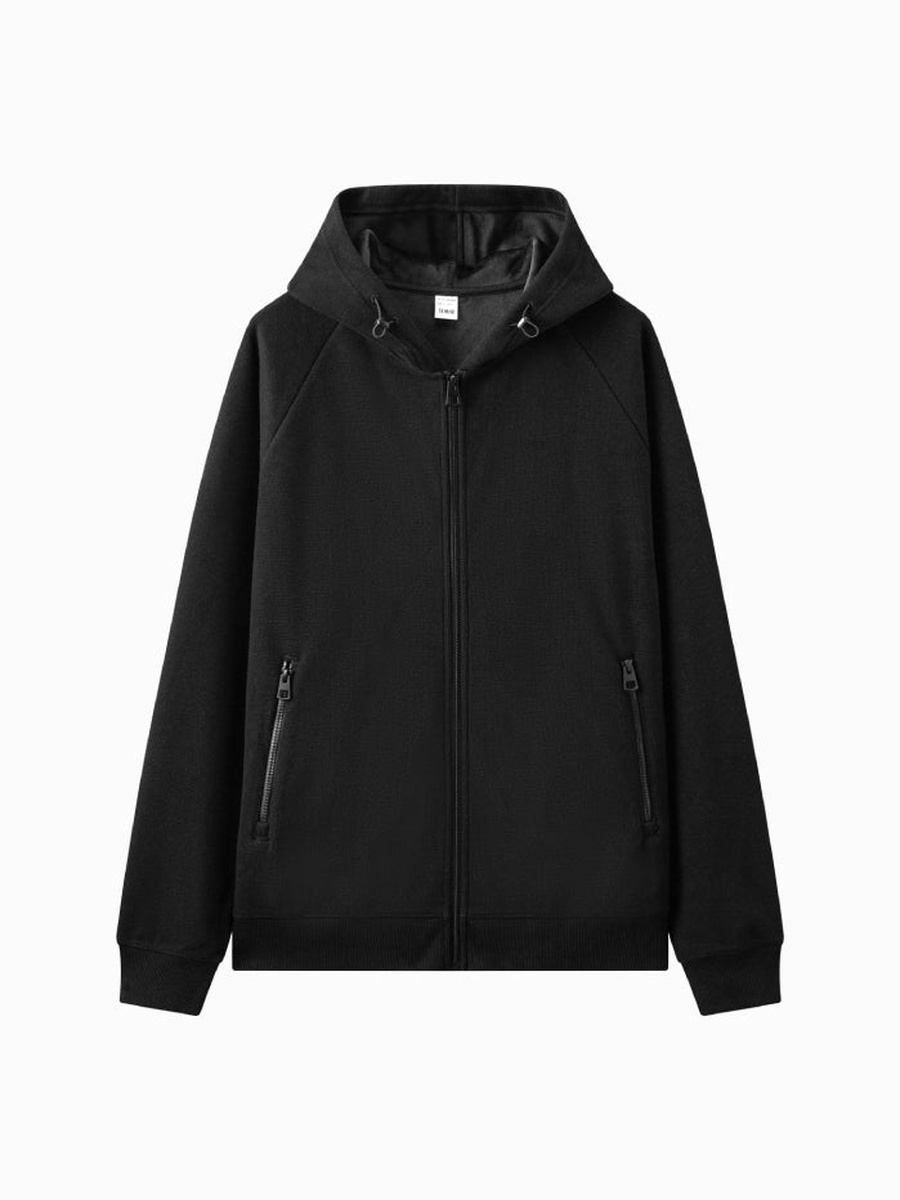 Men Zip Up Hoodie with Pockets