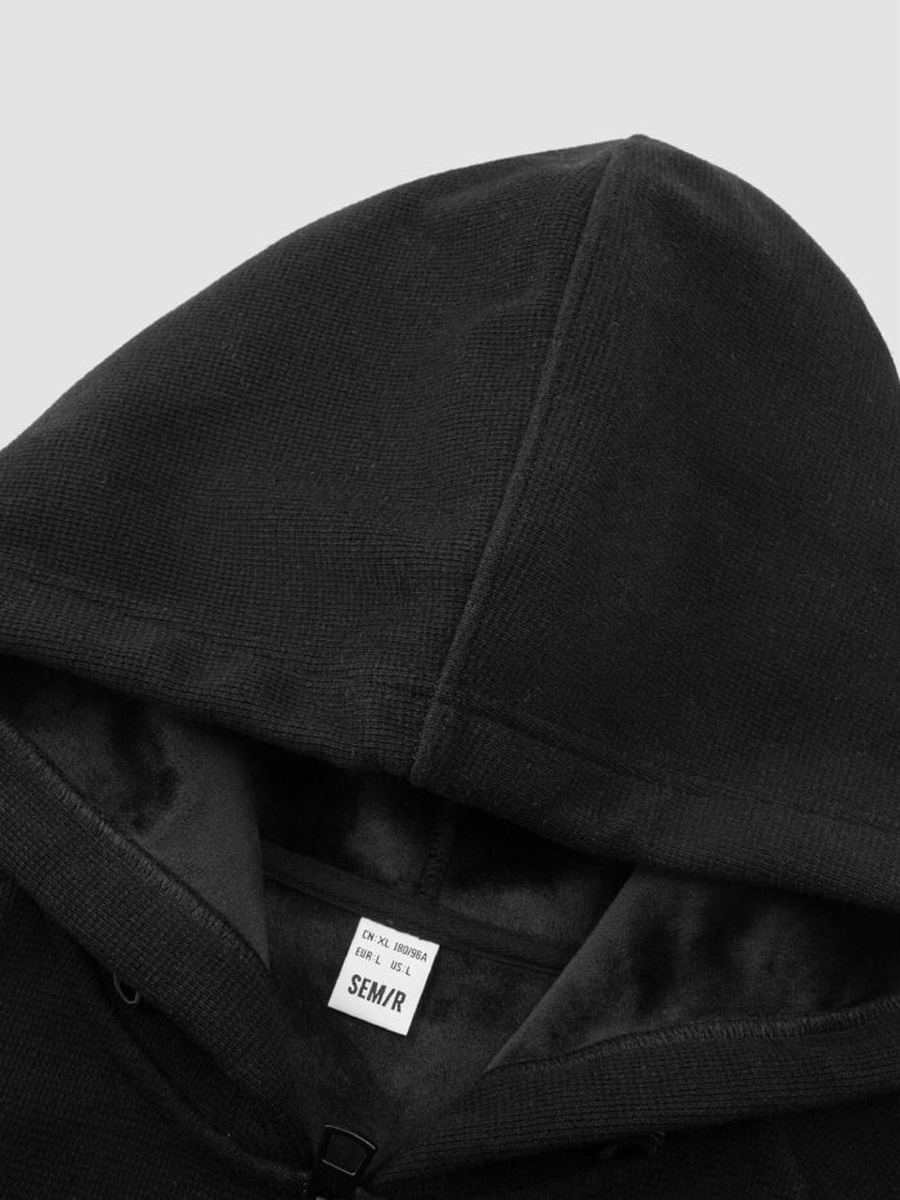 Men Zip Up Hoodie with Pockets