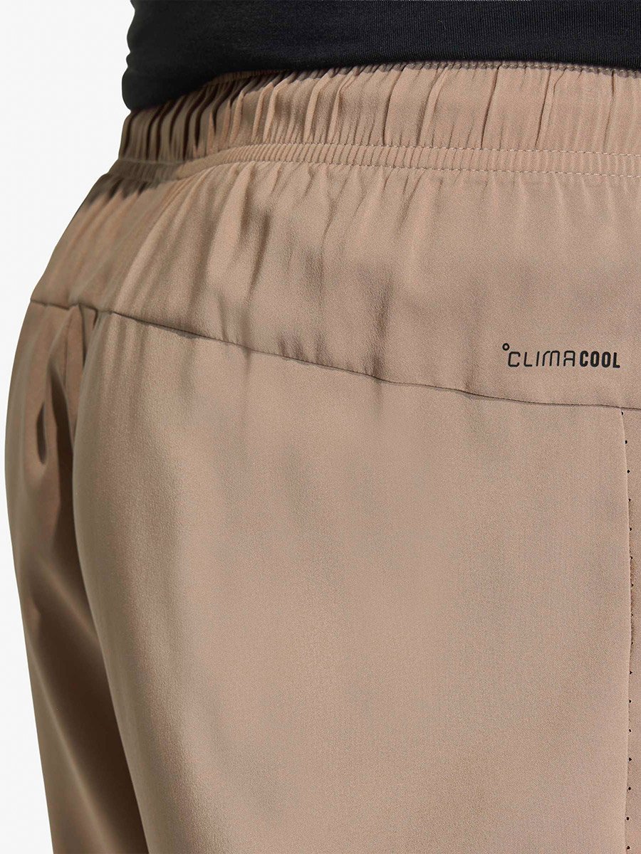 Brown Workout Essentials Base Woven Shorts