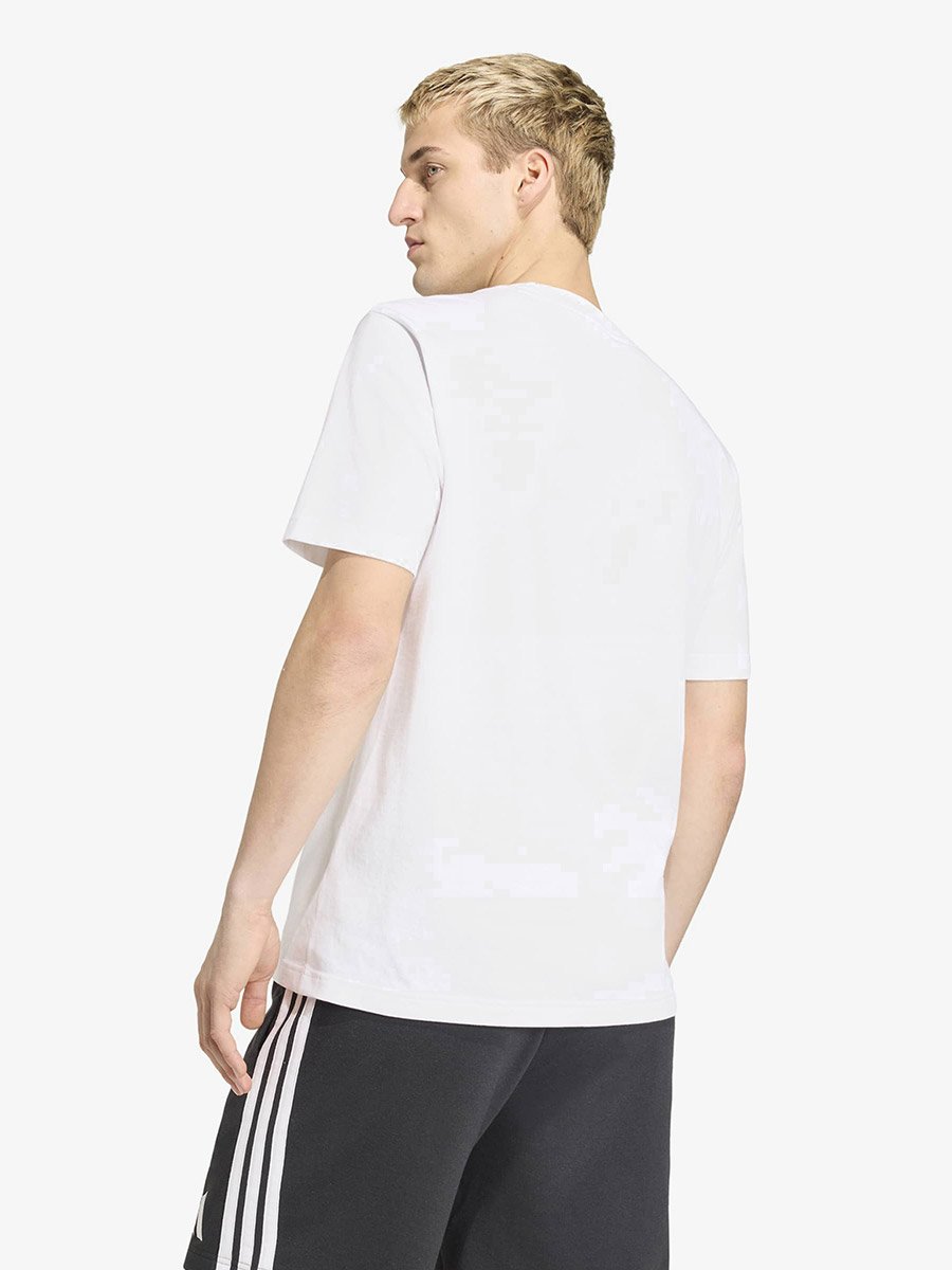 Men White Deutscher Graphic Print T-Shirt