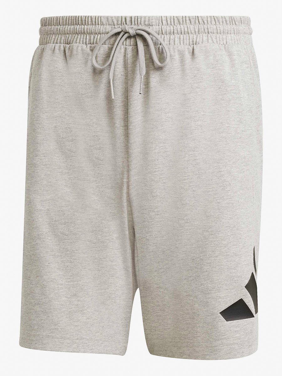 Grey Essentials Big Logo Single Jersey Shorts