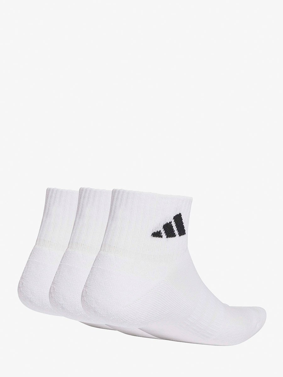 Pack of 3 - White Logo Ankle Socks