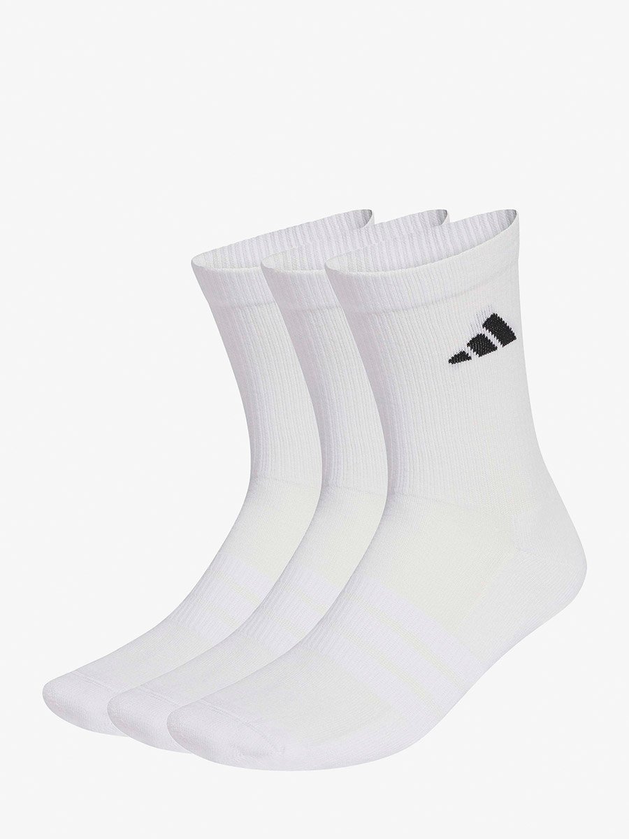 Pack of 3 - White Logo Crew Socks