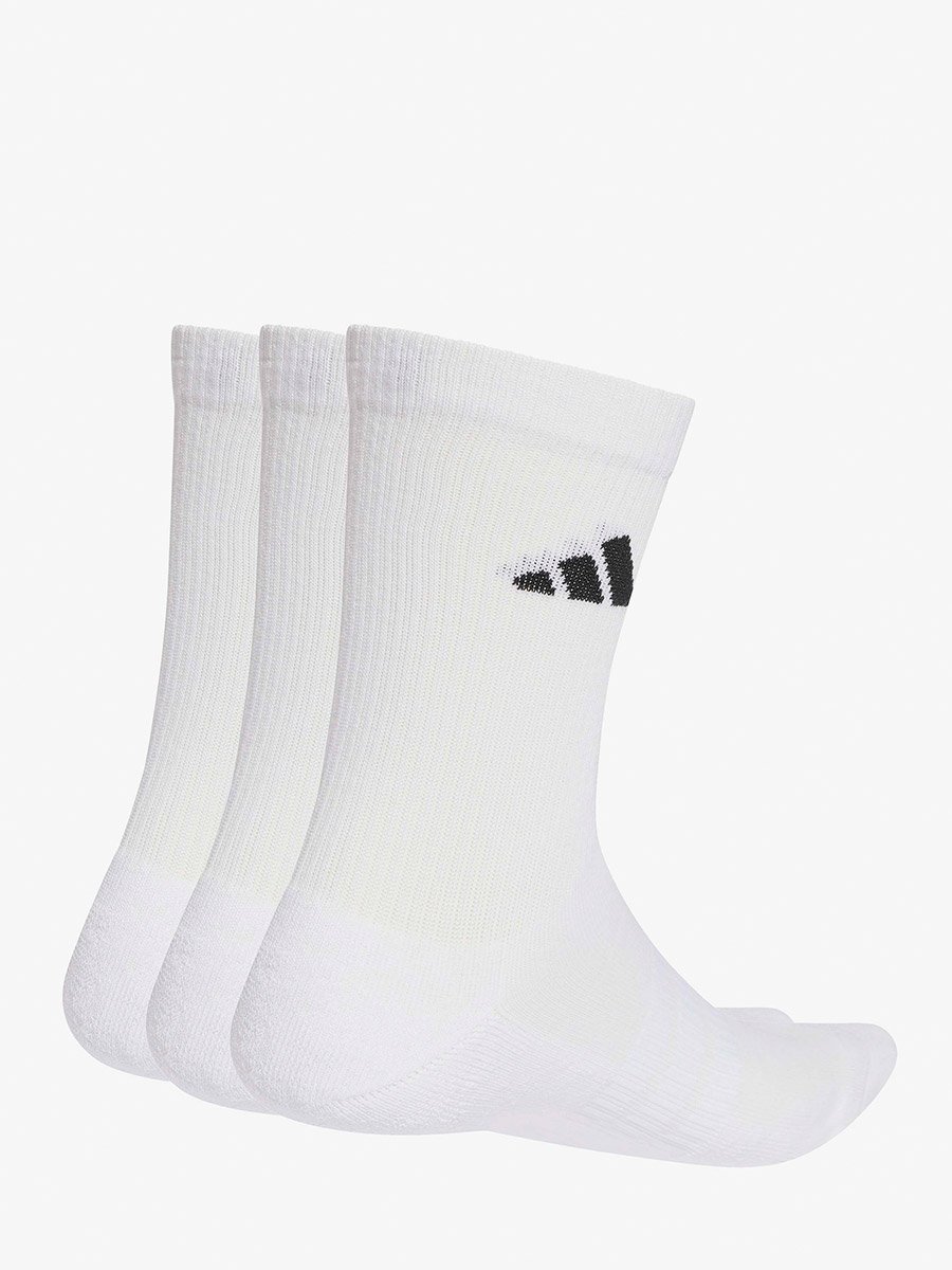 Pack of 3 - White Logo Crew Socks