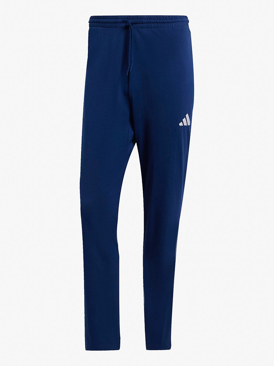 Men Blue Logo Print Joggers