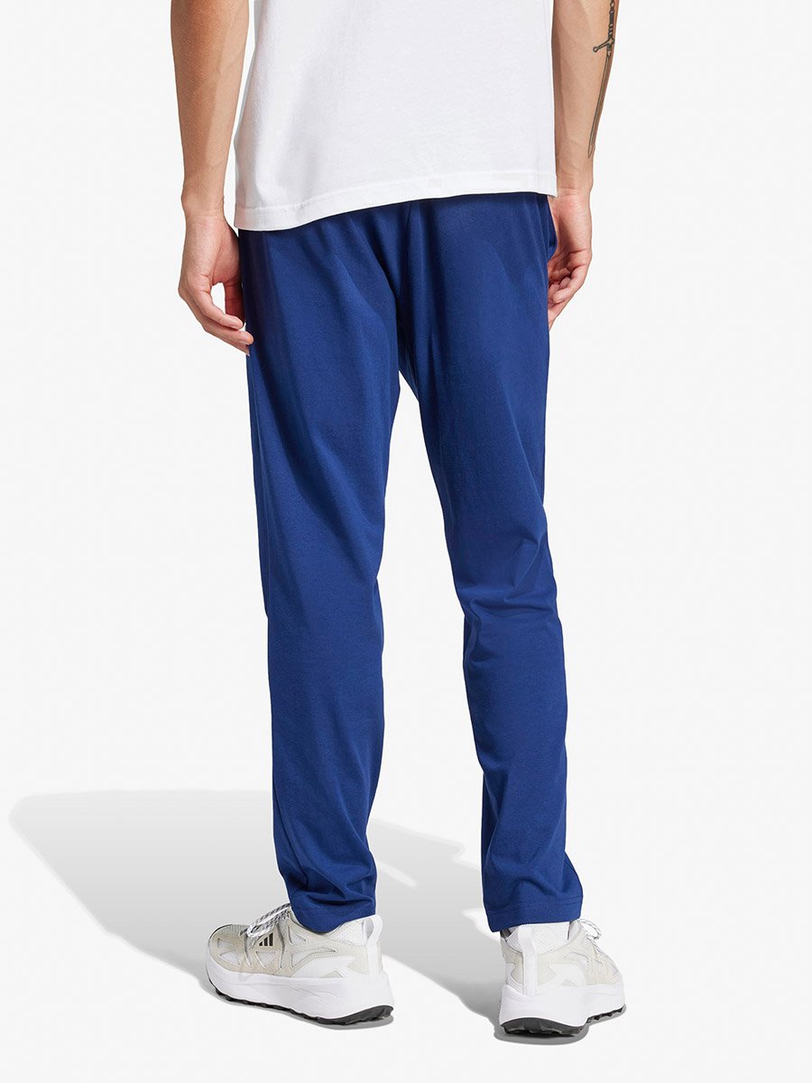 Men Blue Logo Print Joggers