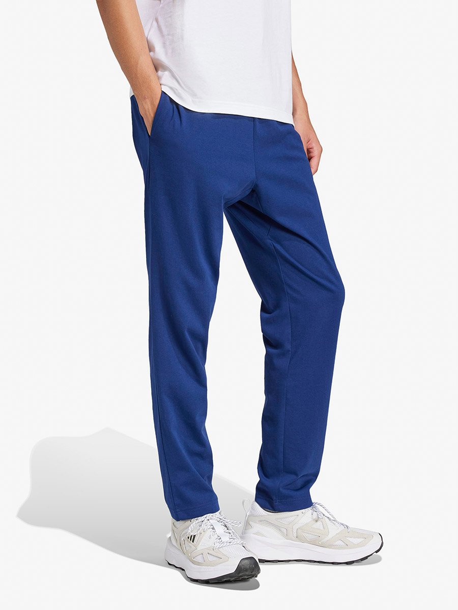Men Blue Logo Print Joggers
